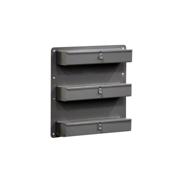 Masterack® - Triple Door Storage Tray with Lid and Dividers