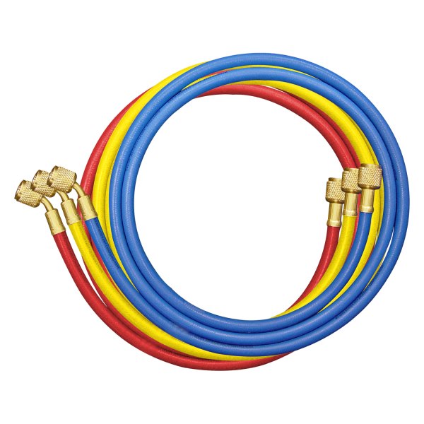 Mastercool® - 96" Nylon Barrier A/C Charging Hose Set with Standard Fittings