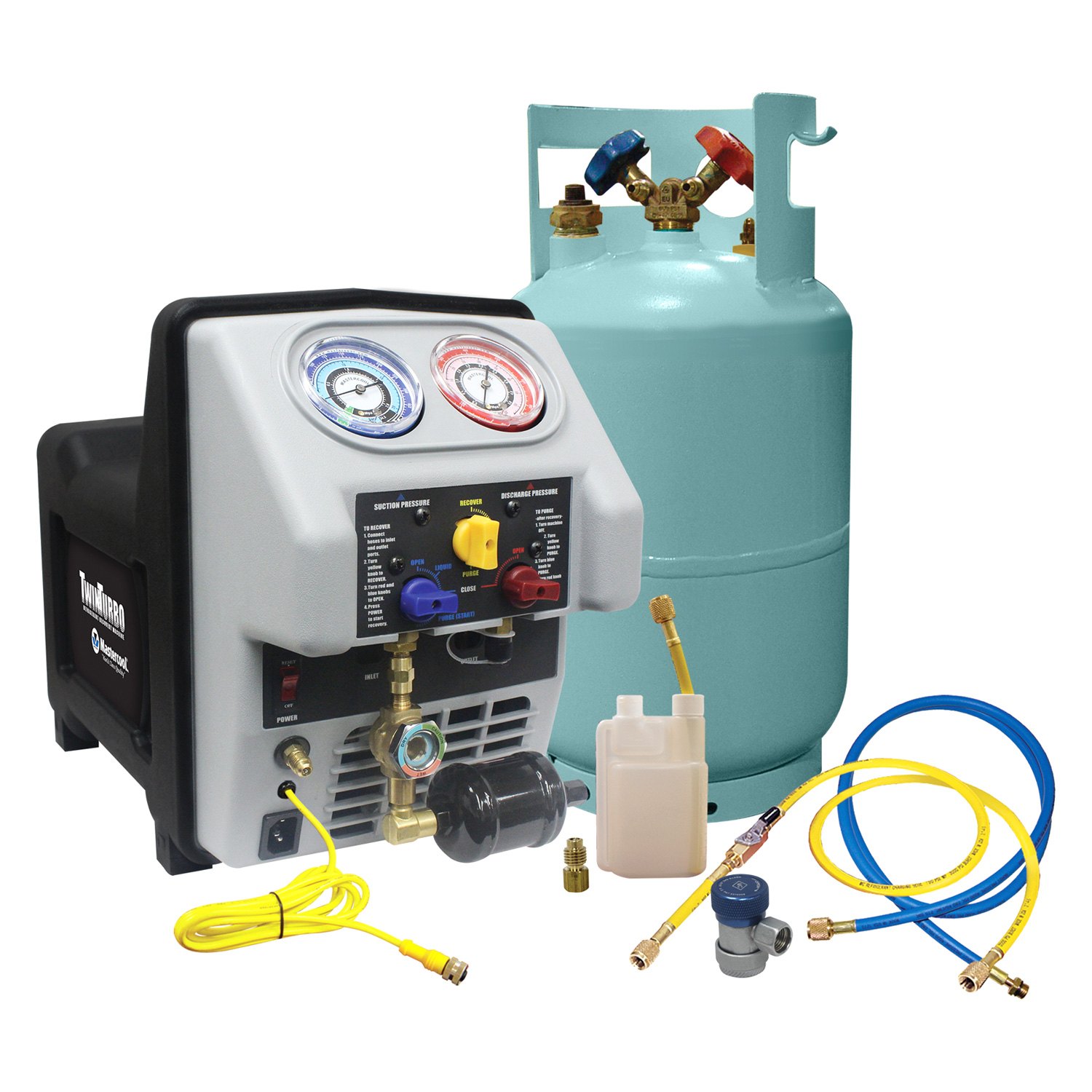 Mastercool® 69300 Series Twin Turbo Refrigerant Recovery System