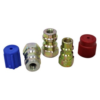 Mastercool® 82274 - 1/4" (7/16"-20) x 13 mm Low Side Straight Retrofit Adapter