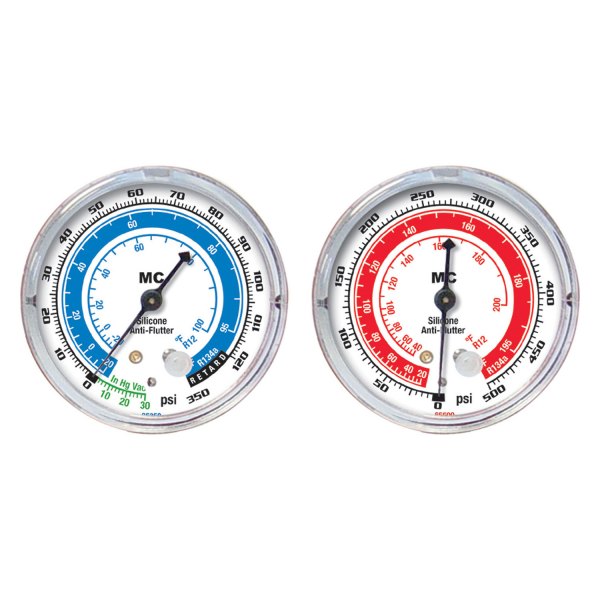 Mastercool® - 2-1/2" R-12, R-22, R-502 High Side Refrigerant Gauge Scale