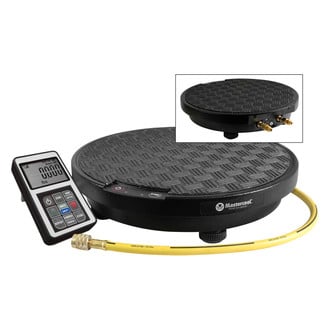 Mastercool® - 240 lb Wireless Automotive Refrigerant Charging Scale with Solenoid and 1/4" F-FL x 1/2" ACME-M Fitting