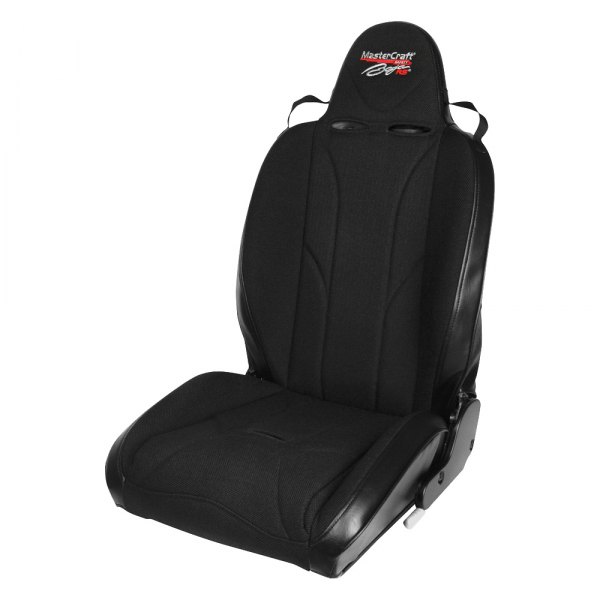 MasterCraft Safety® - Baja RS™ Premium Reclining Suspension Seat, Black Center and Black Side Panels, Driver Side Seat