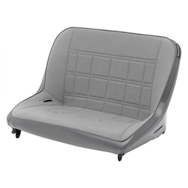 MasterCraft Safety® - Original Bench Suspension Seat, Smoke with Gray Center and Side Panels, Smoke Piping