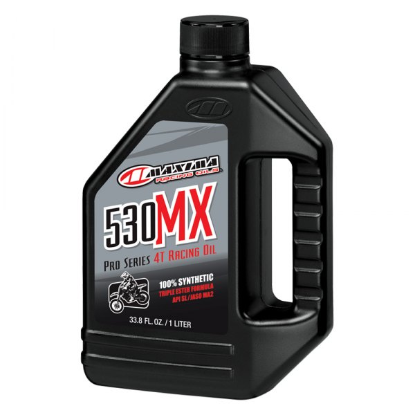 Maxima Racing Oils® - 530 MX SAE 5W-30 Synthetic Race Engine Oil, 1 Liter