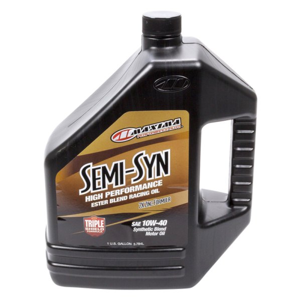 Maxima Racing Oils® - Semi-Syn SAE 10W-40 Synthetic Blend Motor Oil, 1 Gallon
