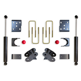 MaxTrac Suspension® - 0" x 4" Front and Rear Lowering Kit
