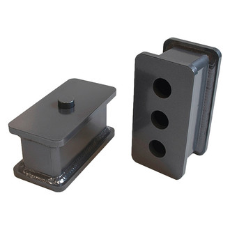 MaxTrac Suspension® - 2.5" Fabricated Rear Lifted Blocks