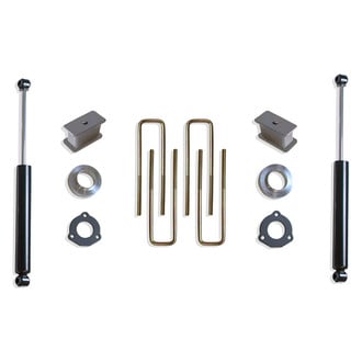 MaxTrac Suspension® - 2.5" x 3" Blocks Front and Rear Suspension Lift Kit