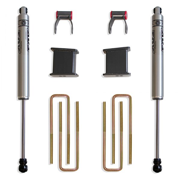Maxtrac Suspension® 901355F 4" Blocks Rear Suspension Lift Kit