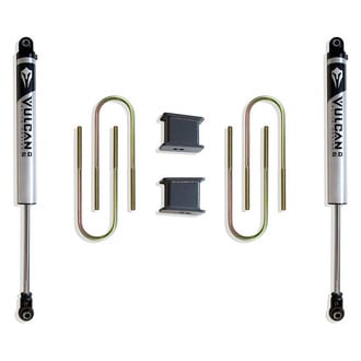MaxTrac Suspension® - 4" Blocks Rear Suspension Lift Kit