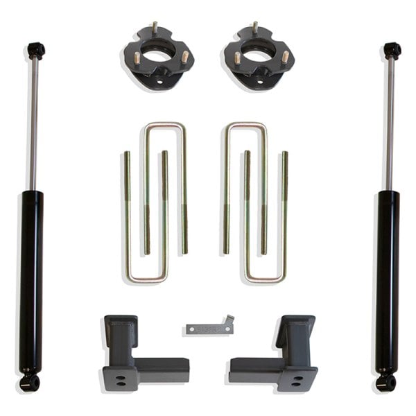 Maxtrac Suspension® 903250 2.5" x 4" Blocks Front and Rear Suspension