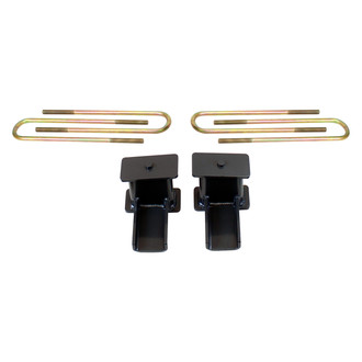 MaxTrac Suspension® - 2" Rear Lifted Blocks and U-Bolts