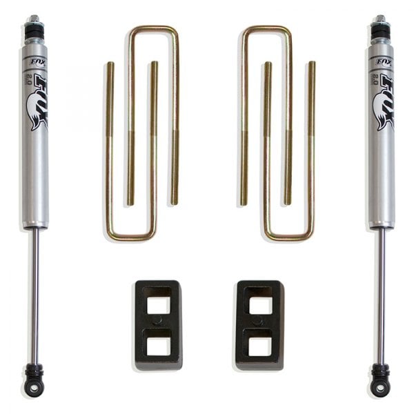 Maxtrac Suspension® 905320F 2" Blocks Rear Suspension Lift Kit