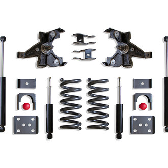 MaxTrac Suspension® - 4" x 6" Front and Rear Lowering Kit