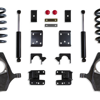 MaxTrac Suspension® - 4" x 6" Front and Rear Lowering Kit