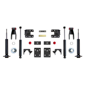 MaxTrac Suspension® - 2" x 4" Front and Rear Lowering Kit