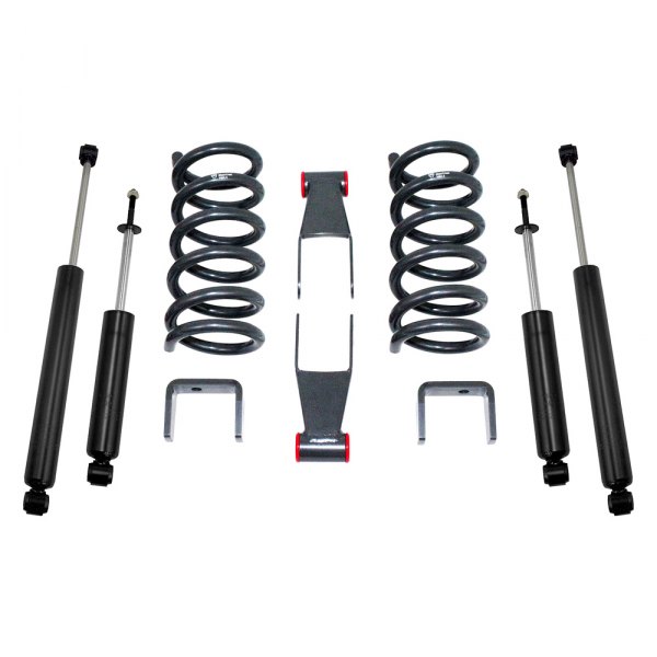 MaxTrac Suspension® Ford Ranger RWD 2000 2" x 3" Front and Rear