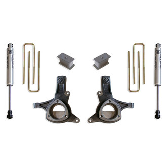 MaxTrac Suspension® - 4.5" x 2" Front and Rear Suspension Lift Kit