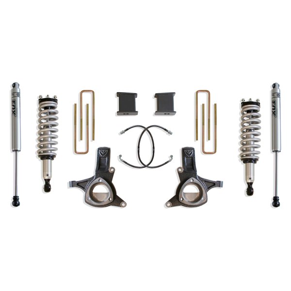 Maxtrac Suspension® K881774F 7.5" x 4" MaxPro Front and Rear