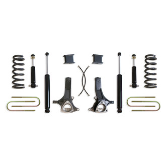 MaxTrac Suspension® - 7" x 4" Front and Rear Suspension Lift Kit