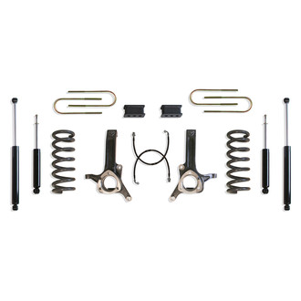 MaxTrac Suspension® - 6" x 2.5" MaxPro Front and Rear Suspension Lift Kit