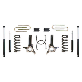 MaxTrac Suspension® - 6" x 2.5" MaxPro Front and Rear Suspension Lift Kit