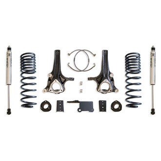 MaxTrac Suspension® - 7" x 4" Front and Rear Suspension Lift Kit