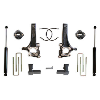 MaxTrac Suspension® - 7" x 4" MaxPro Front and Rear Suspension Lift Kit