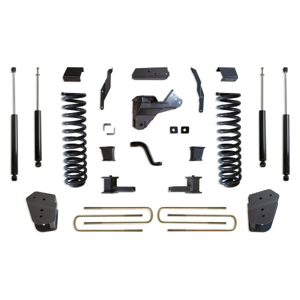 MaxTrac Suspension® Ford F250 4WD with Dual Rear Wheels 2017 4" x 1