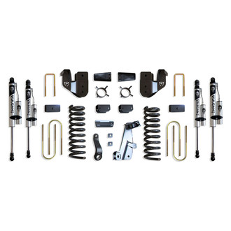MaxTrac Suspension® K947341VR - 4" x 1" Front and Rear Suspension Lift Kit