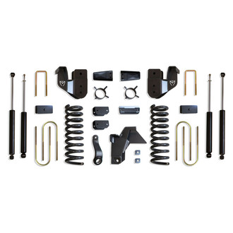 MaxTrac Suspension® K947563 - 6" MaxPro Radius Arm Front and Rear Suspension Lift Kit