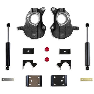 MaxTrac Suspension® - 4" x 6" Front and Rear Lowering Kit