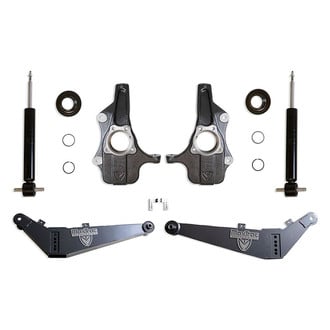 MaxTrac Suspension® - 3" x 4" Front and Rear Lowering Kit