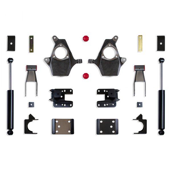 MaxTrac Suspension® - Front and Rear Lowering Kit with Spindles