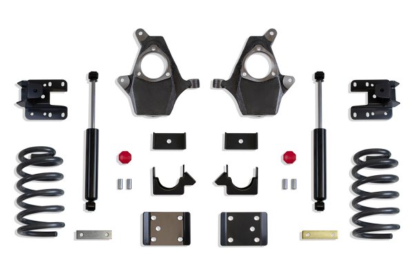 MaxTrac Suspension® - Front and Rear Lowering Kit with Spindles