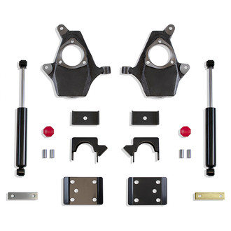 MaxTrac Suspension® - 4" x 6" Front and Rear Lowering Kit