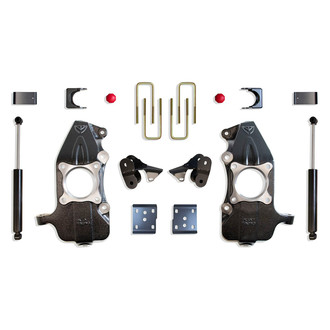 MaxTrac Suspension® - 2" x 4" Front and Rear Lowering Kit