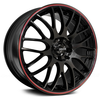 MAZE Black with Red Stripe