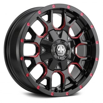 MAYHEM® - 8015 WARRIOR Black with Prism Red Accents