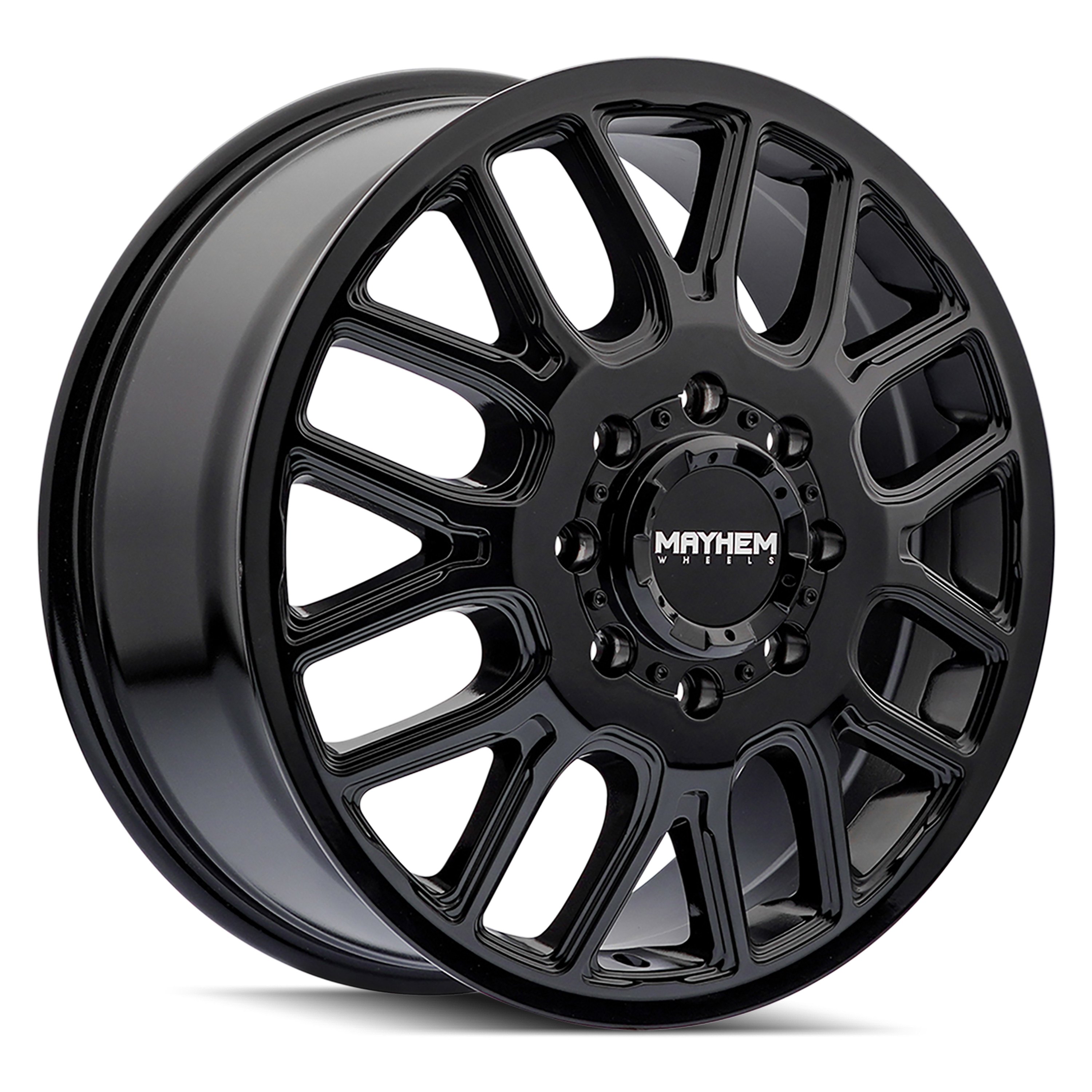 MAYHEM® 8107 COGENT DUALLY Wheels - Gloss Black Rims