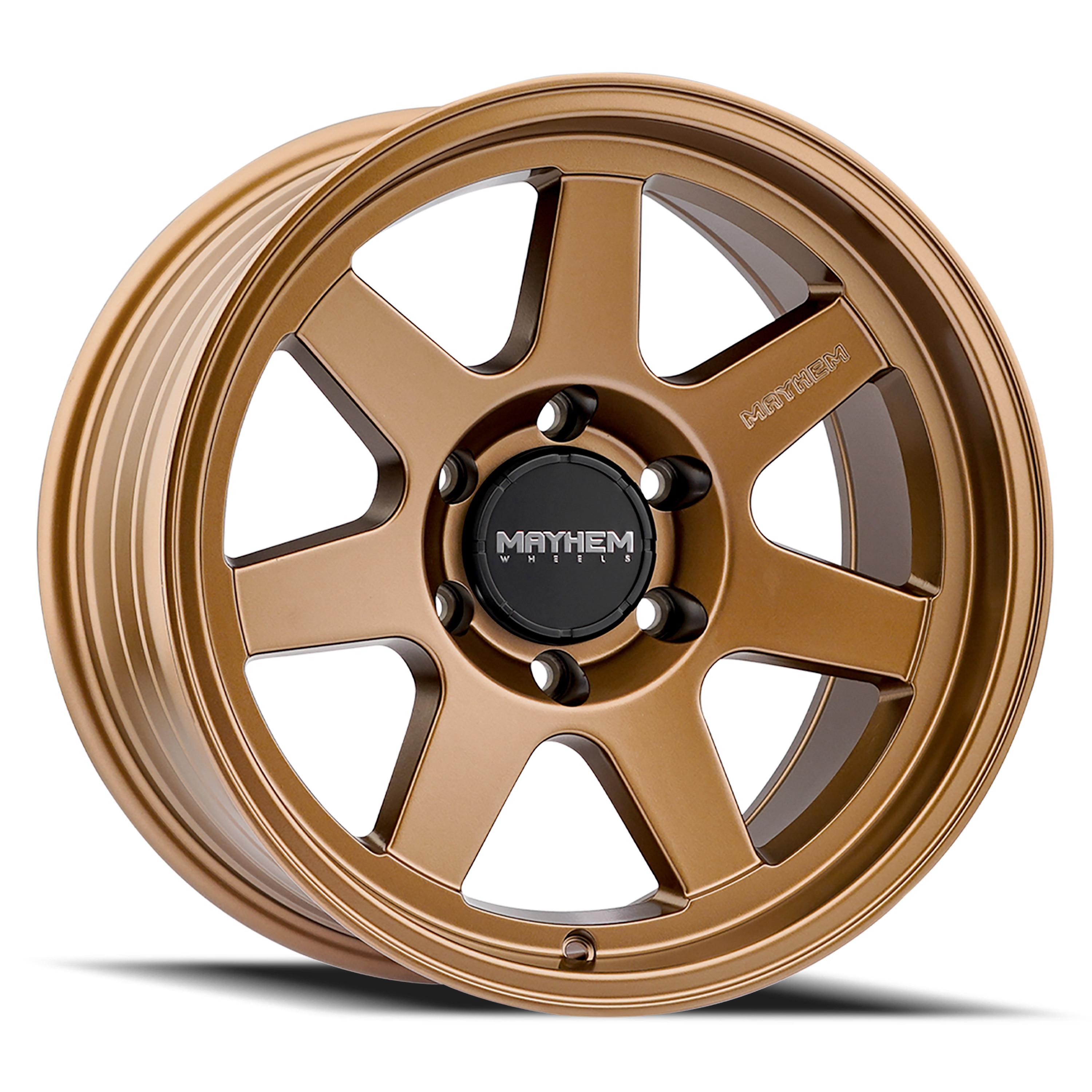 MAYHEM® 8307 CONVOY Wheels - Satin Bronze Rims