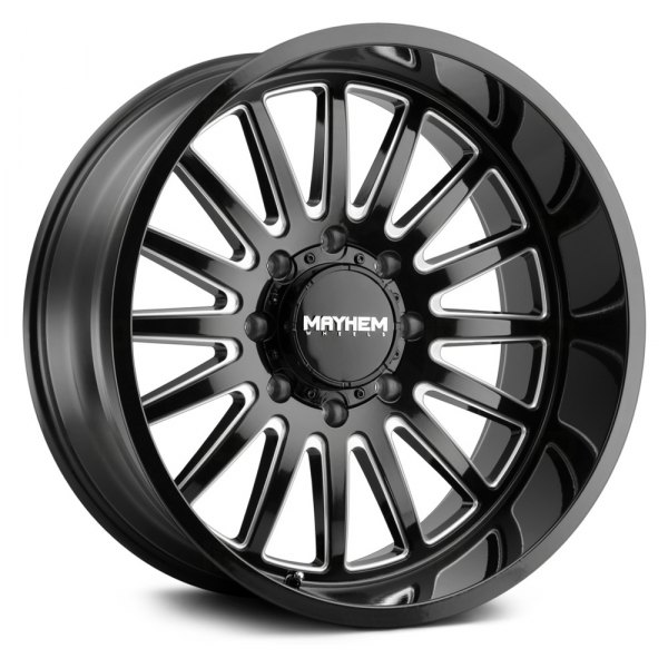 MAYHEM® - 8114 UTOPIA Gloss Black with Milled Accents