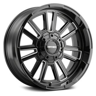 MAYHEM® - 8115 APOLLO Gloss Black with Milled Spokes