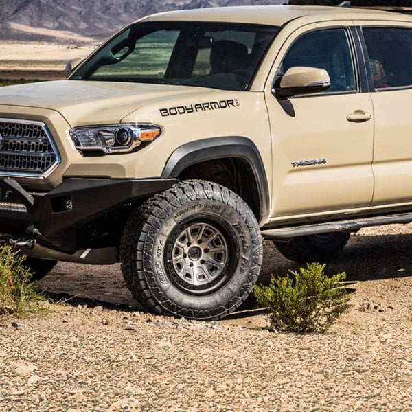 MAYHEM® - Flatiron Matte Black Bronze Tint on Toyota Tacoma