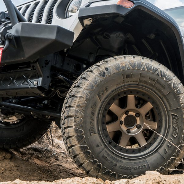 MAYHEM® - Prodigy Matte Black Bronze Tint on Jeep Wrangler