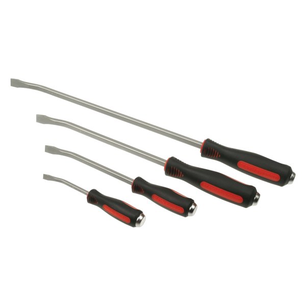 Mayhew Tools® - 4-piece 8" to 24" Curved End Strike Cap Screwdriver Handle Pry Bar Set