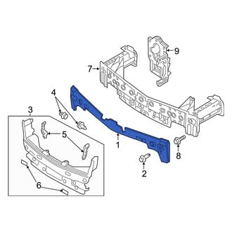 Mazda OE - Front Bumper Impact Absorber