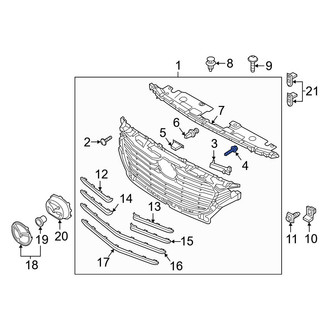 Mazda OE - Dash Panel Screw