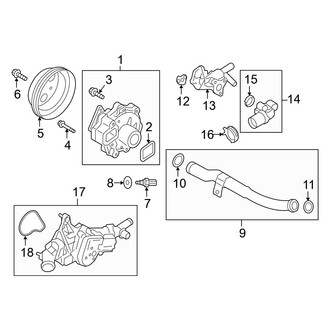Mazda OE - Cooling - Water Pump